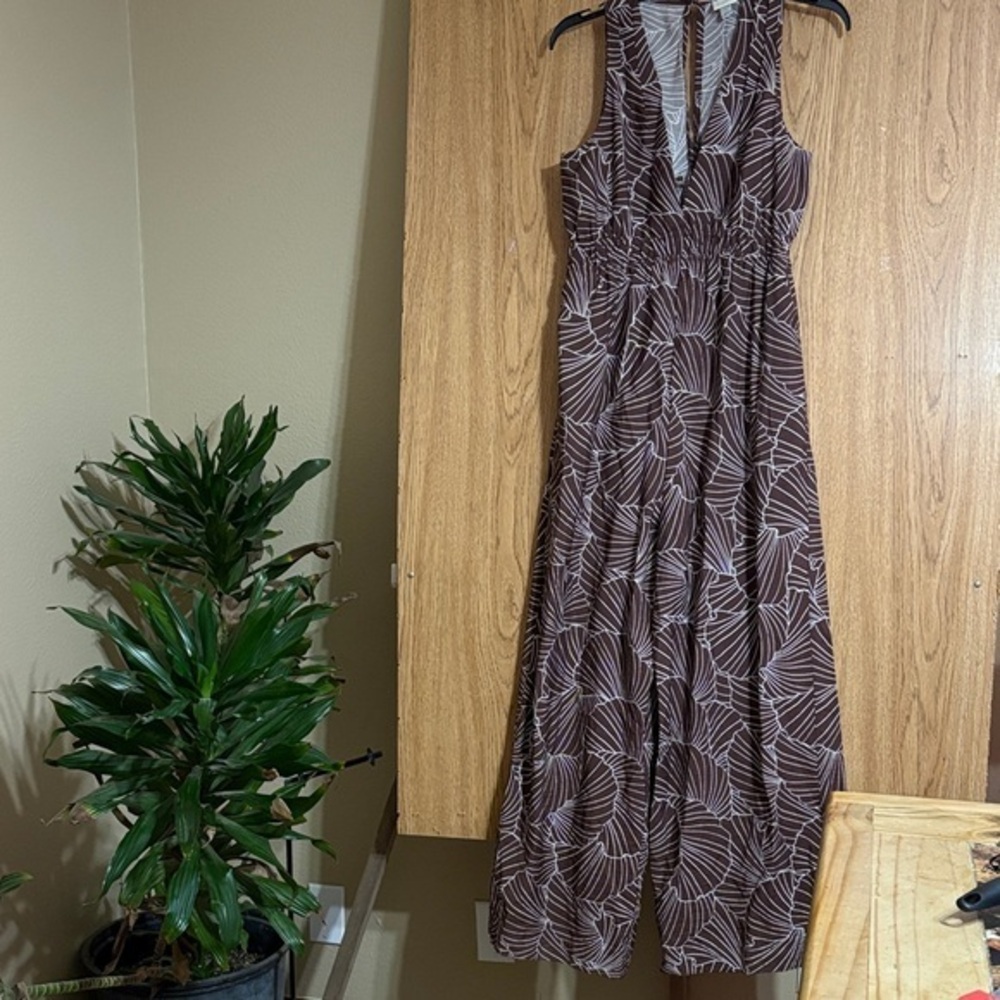 a new day Brown Patterned jumpsuit